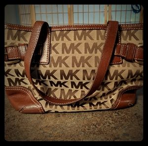 Michael Kors brown bag tote mini